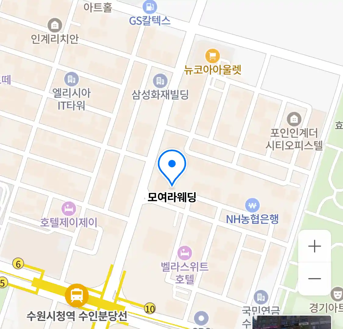 모여라웨딩 위치