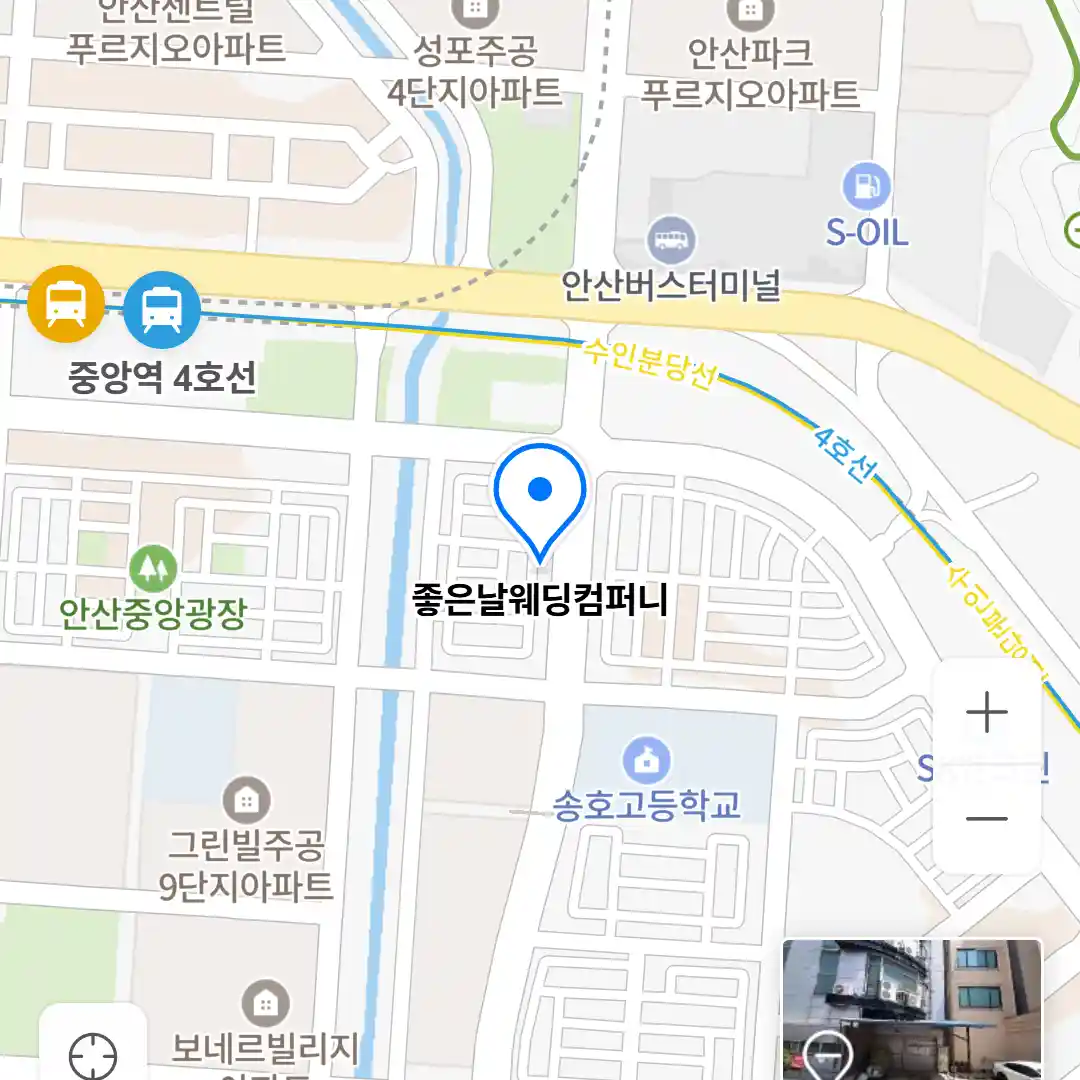 좋은날웨딩컴퍼니 위치