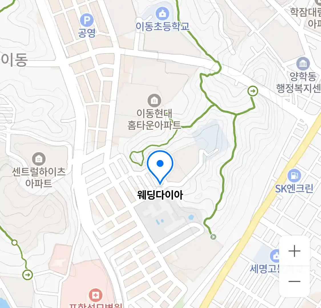 웨딩다이아 위치