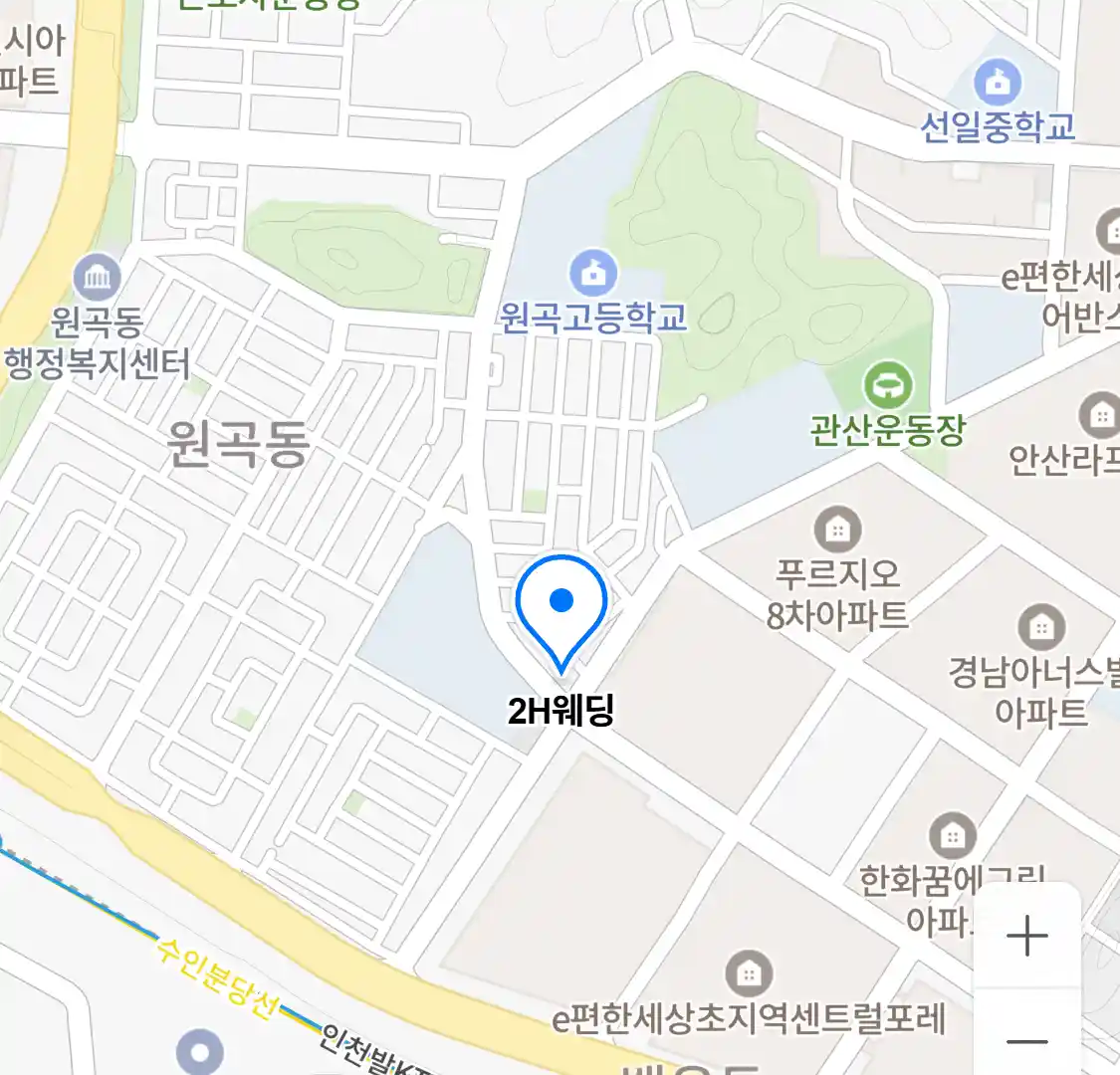 2H웨딩 위치