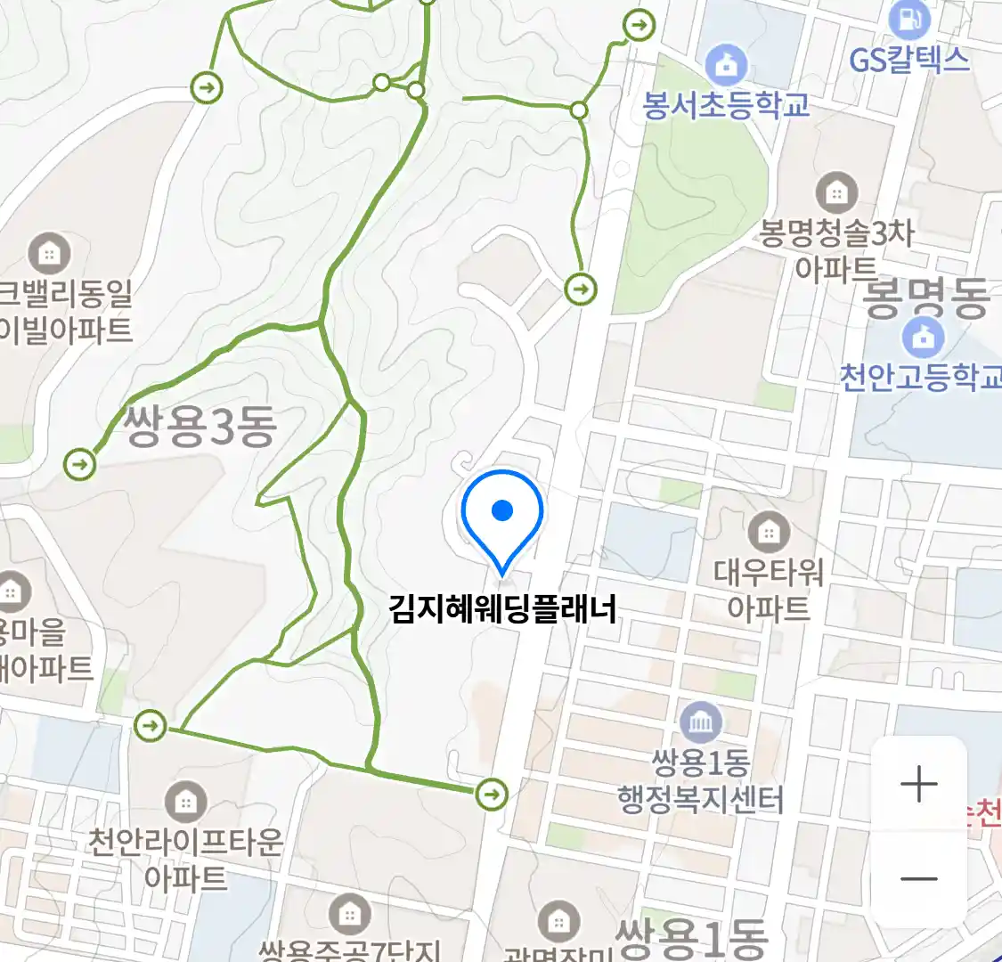 김지혜웨딩플래너 위치