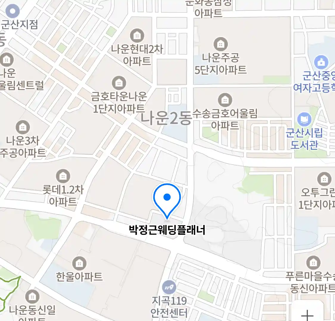 박정근웨딩플래너 위치
