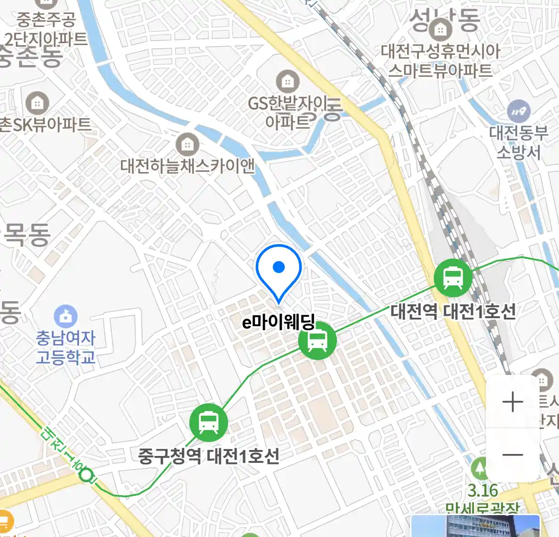 e마이웨딩 위치