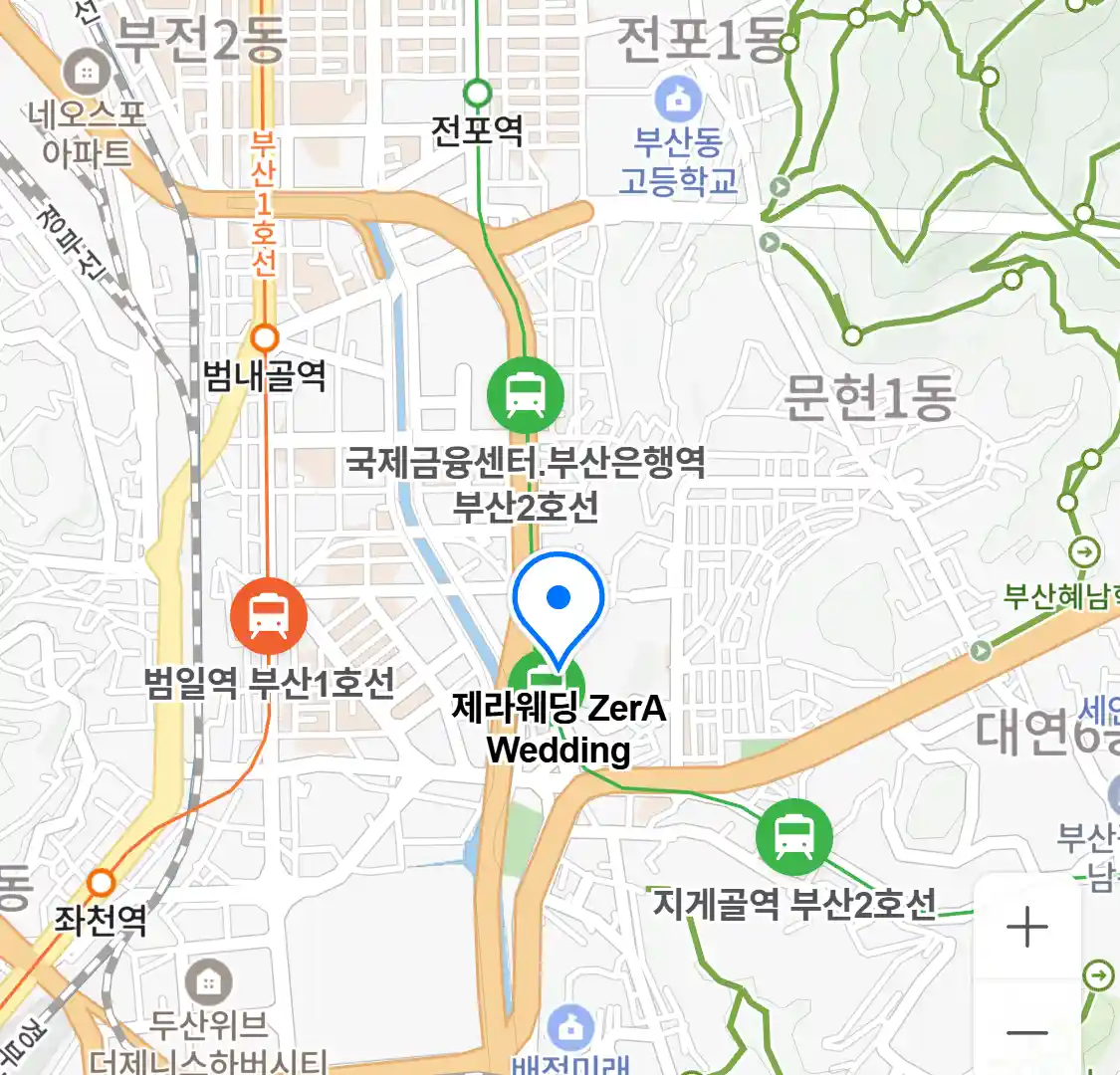 제라웨딩 ZerA Wedding 위치