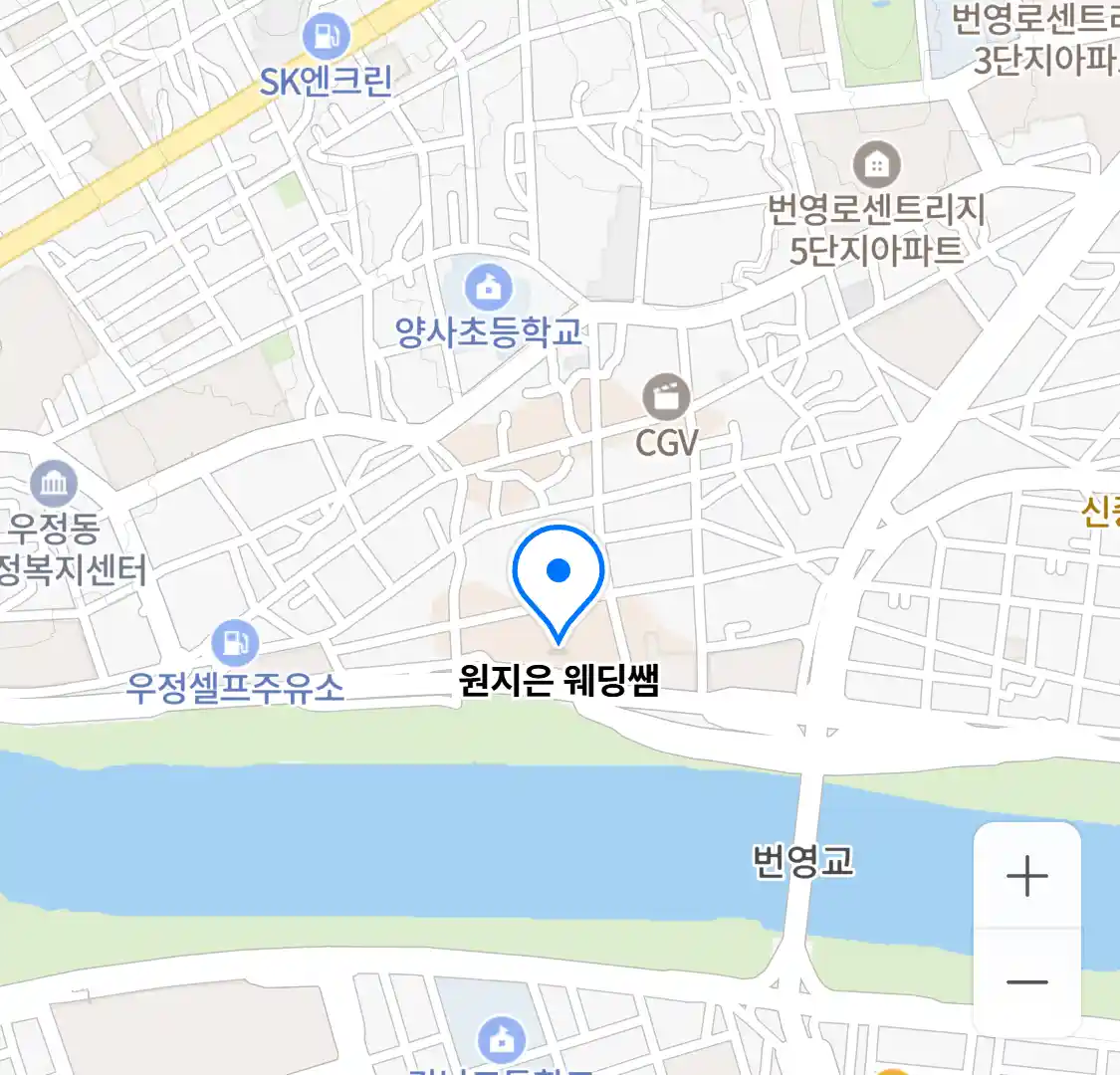 원지은 웨딩쌤 위치
