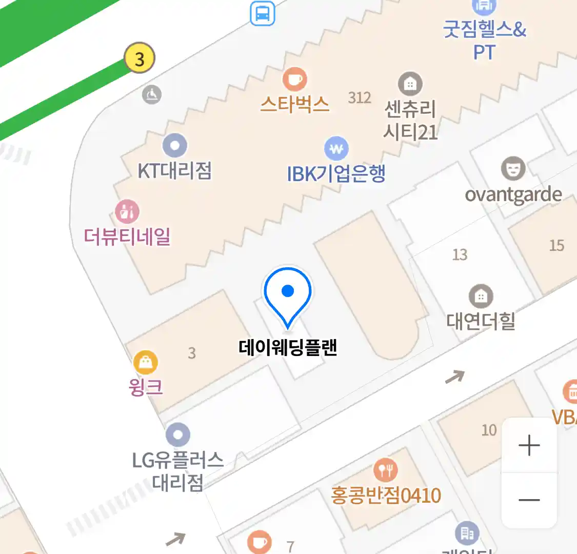 데이웨딩플랜 위치