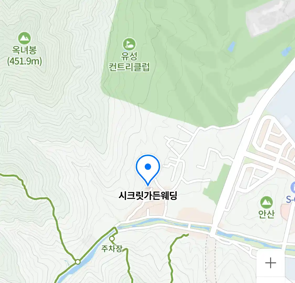 시크릿가든웨딩 지도