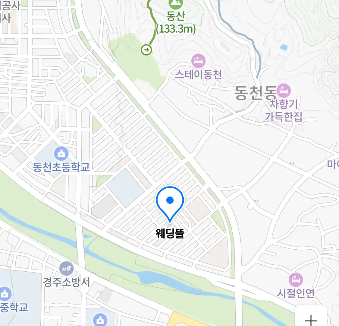 웨딩뜰 위치