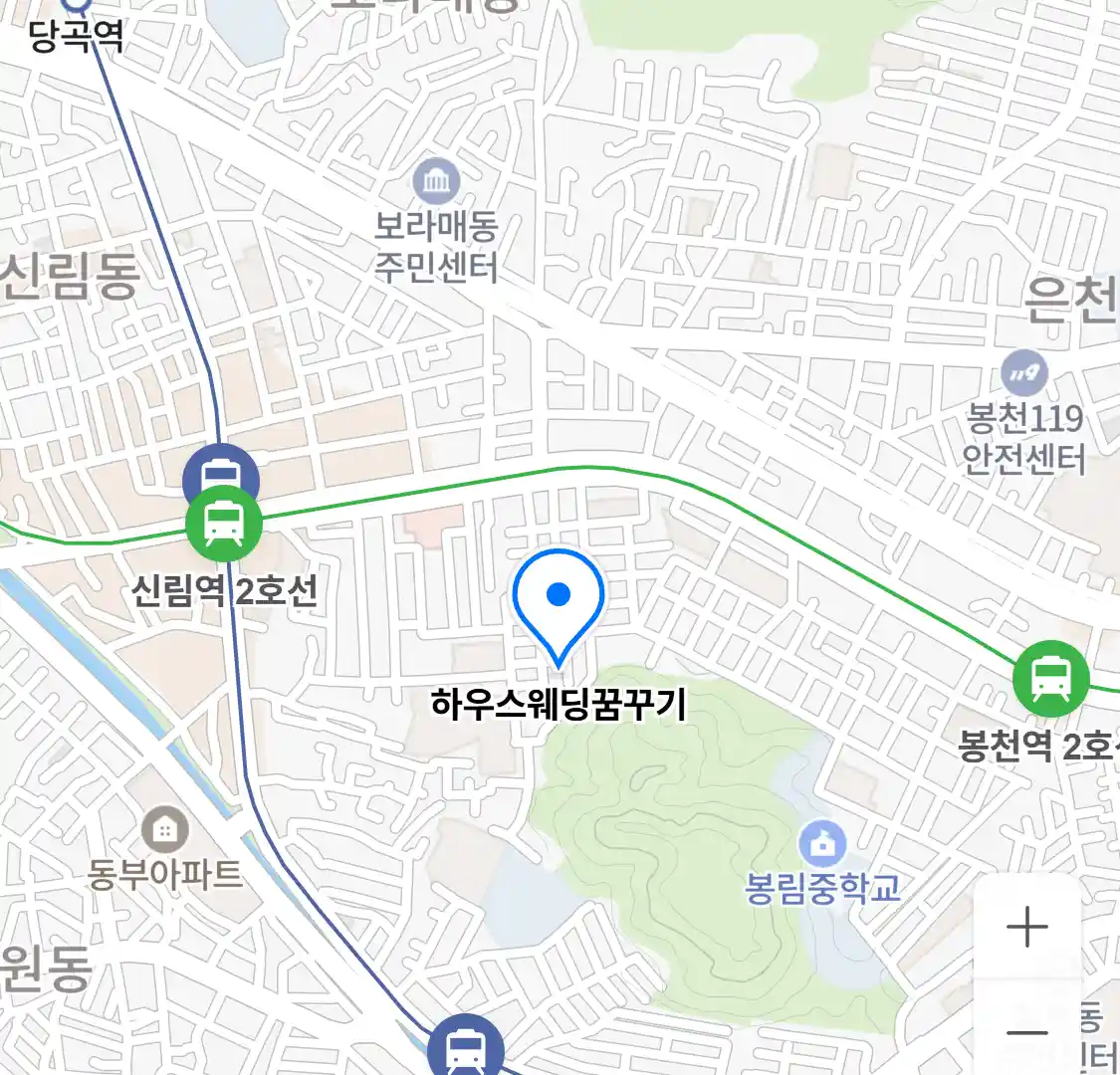 하우스웨딩꿈꾸기 위치