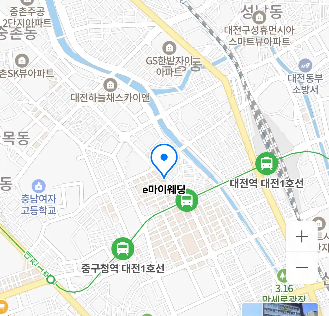 e마이웨딩 위치