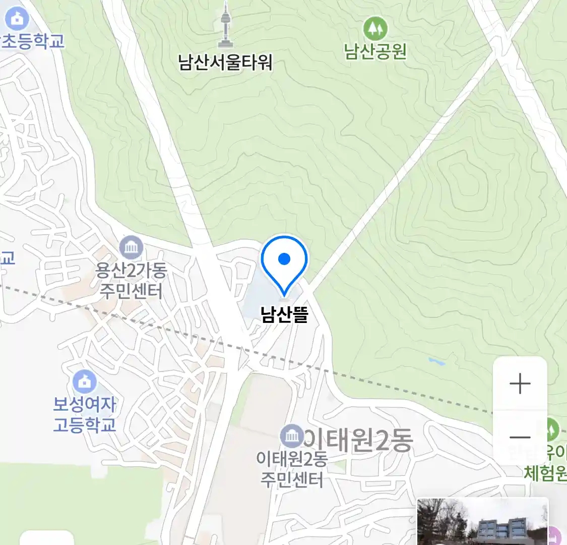 남산뜰 위치