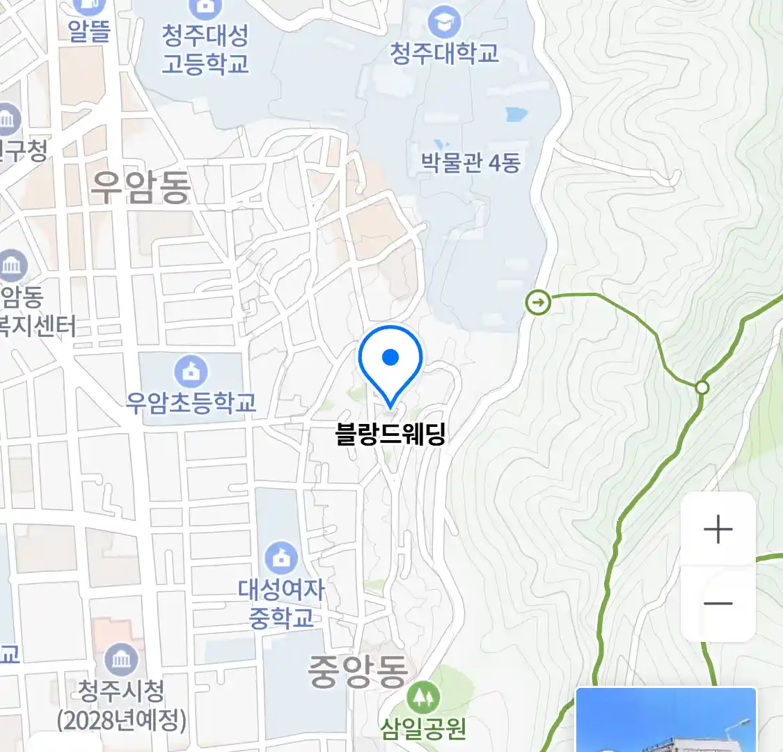 블랑드웨딩 위치