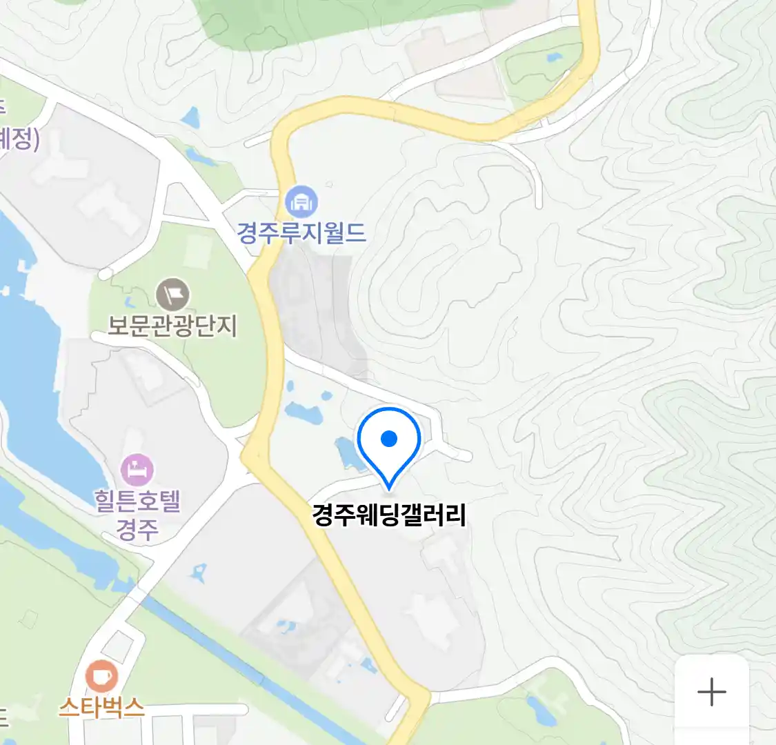 경주웨딩갤러리 위치