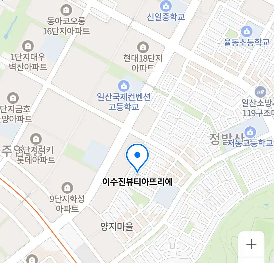 이수진뷰티아뜨리에 위치