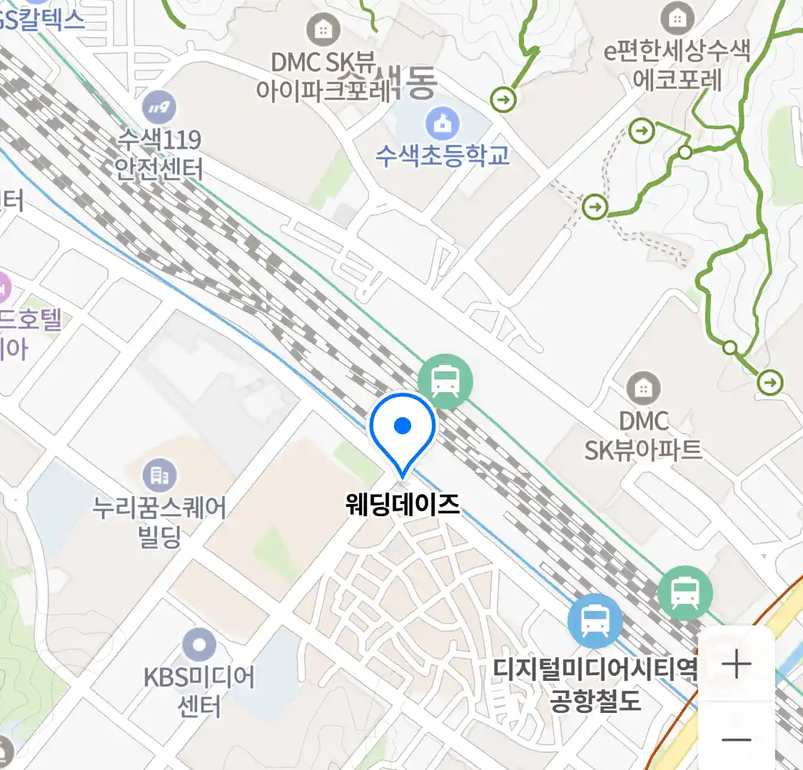 웨딩데이즈 위치