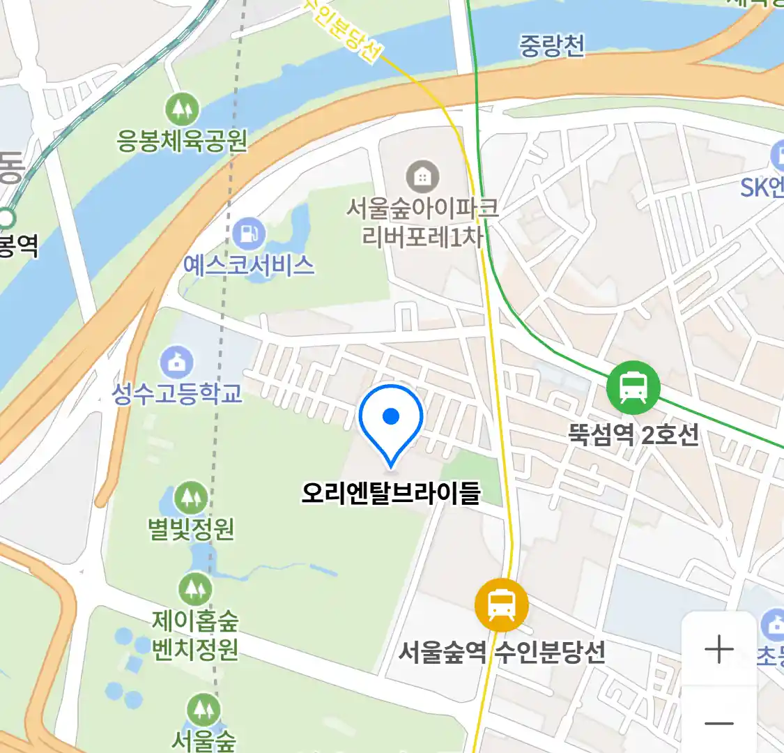 오리엔탈브라이들 위치
