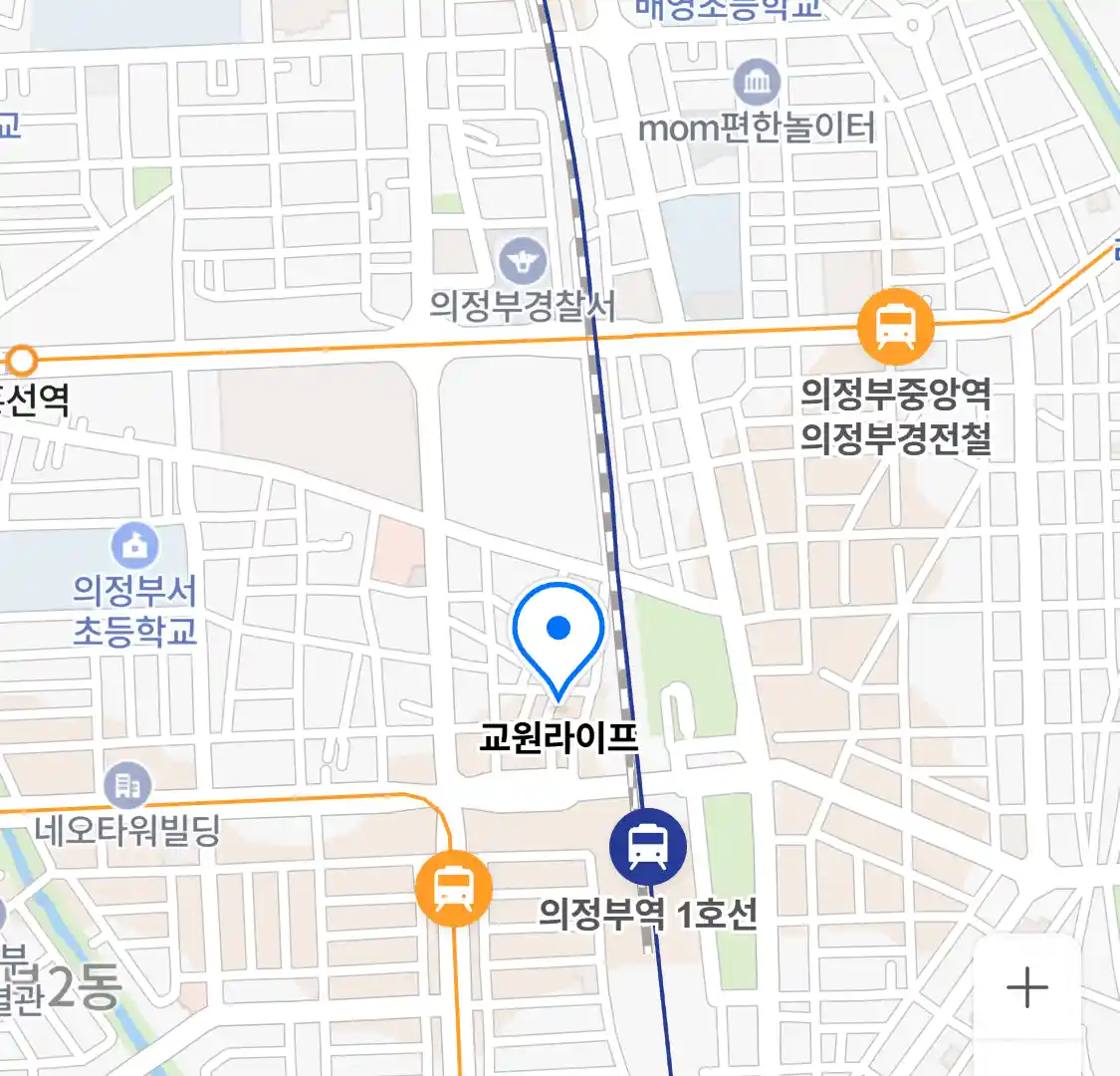 교원라이프 위치